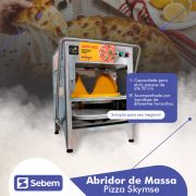 Abridor Abridora Modeladora de Massa Disco de Pizza até 50cm Skymsen AMP500