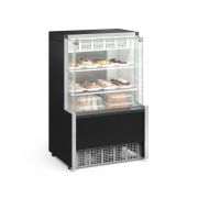 Balcão Vitrine Expositora para Bolo, Torta, Doces Frio Refrigerado Confeitaria Pequeno Gelopar GPEA75 