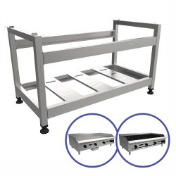 Cavalete Expositor para Chapas e Char Broiler Venâncio Linha Prime 120cm Pce120