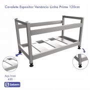 Cavalete Expositor para Chapas e Char Broiler Venâncio Linha Prime 120cm Pce120