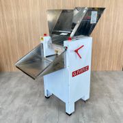 Cilindro Sovador de Massa Industrial Grande para Padaria Rolo 50 cm 15 Kg massa Gpaniz Usado