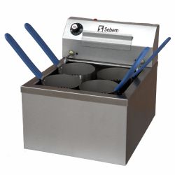 Cozedor Cozedora de Massas Macarrão Legumes Pasta Elétrico Industrial 4 Cestos Porção 5000W Sebem