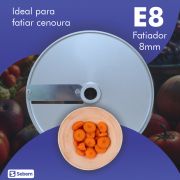 Disco Fatiador Processador de Alimentos PA7 E8 Skymsen