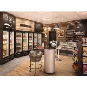 Expositor Balcão Vitrine Refrigerado Frio Bebidas, Lacticinios Pequeno 1 metro Gelopar GPSA110 