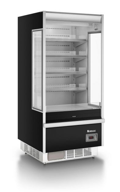 Expositor Refrigerador Geladeira Aberta Bebidas Frutas Auto Atendimento 1m GSTO-900 Gelopar