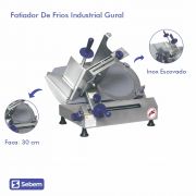 Fatiador de Queijo Presunto Frios Padaria Máquina de Fatiar Industrial Gural JXT 30 cm