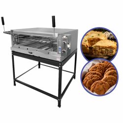 Forno Industrial a Gás Guilhotina para Pizza Pães Bolachas Tortas 95X95 Copametal