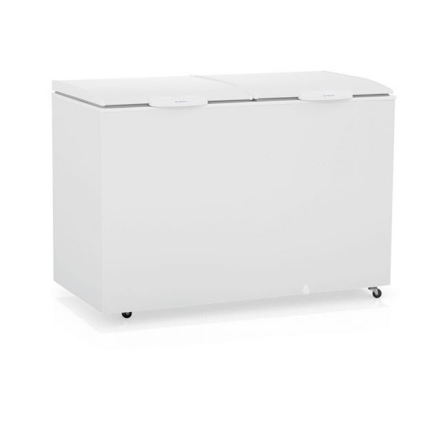 Freezer Frizer Refrigerador Horizontal Congelado 2 Portas/Tampa 400 Litros -20°C Gelopar 410L GHBS410