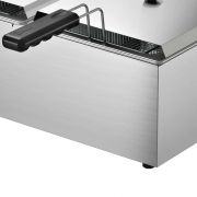 Fritadeira Elétrica com 2 Cestos inox Industrial 10 litros a Óleo Metalcubas FRCE 10