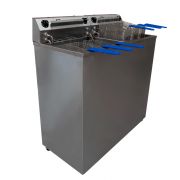 Fritador Fritadeira Elétrica Industrial Grande 50 Litros Alta Potencia 20 Mil Watts 6 Cestos - Sebem 