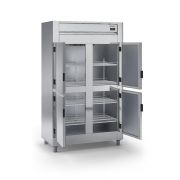 Geladeira Freezer Industrial 4 Portas Inox Gelopar +1 a +7°C GREP-4P