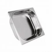 Kit 6 Cubas Gastronômicas Inox para Buffet GN 1/2X65MM  Sebem