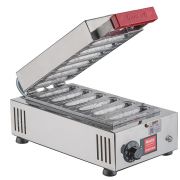 Maquina de Crepe Crepeira Elétrica 6 Unidades 110 ou 220V Industrial Profissional Malta