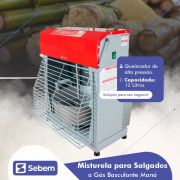 Máquina de fazer Massa de Coxinha Misturela para Salgados a Gás Basculante 12 L MSM12 Maná