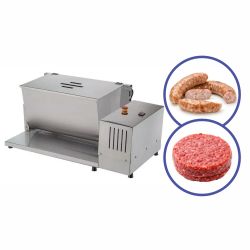 Maquina De Misturar Carne e Temperos Para Hambúrguer, Linguiça Industrial 25kg Bivolt