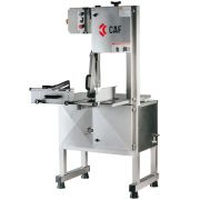 Maquina de Serra de Fita Carne Industrial Elétrica Açougue Frigorifico Trifásica 2,82M 380V CAF Inox