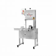 Maquina de Serra de Fita Carne Profissional Açougue Frigorifico Skymsen 2,82m SL282 Total Inox