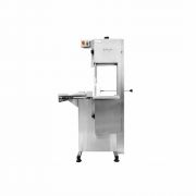 Maquina de Serra de Fita Carne Profissional Açougue Frigorifico Skymsen 2,82m SL282 Total Inox