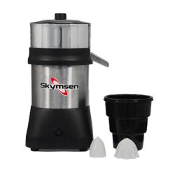 Maquina de Suco Espremedor Extrator de Suco Fruta Laranja Limão com 2 Moldes  Skymsen EX 