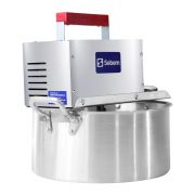 Panela Elétrica 8 Litros Inox Máquina De Mexer Doces e Salgados Misturador Misturela - Sebem