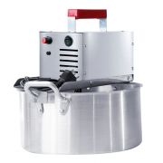 Panela Elétrica 8 Litros Inox Máquina De Mexer Doces Misturador Misturela - Sebem