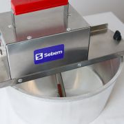 Panela Elétrica 8 Litros Inox Máquina De Mexer Doces Misturador Misturela - Sebem